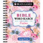 Brain Games - Large Print Bible Word Search: Psalms - Spiral