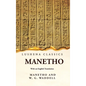 Manetho With an English Translation - Hardcover
