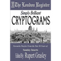 Simply Brilliant CRYPTOGRAMS - Paperback