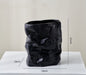 Light Luxury Electroplated Ceramic Fold Kettle Cup Vase Decoration