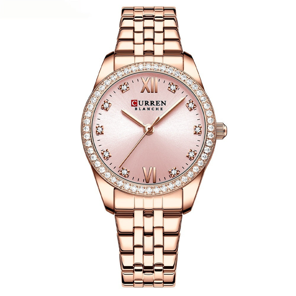 Women's Roman Numeral Waterproof Simple Watch