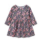 Children's Floral Cotton Long Sleeve Dress