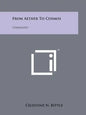 From Aether To Cosmos: Cosmology - Paperback