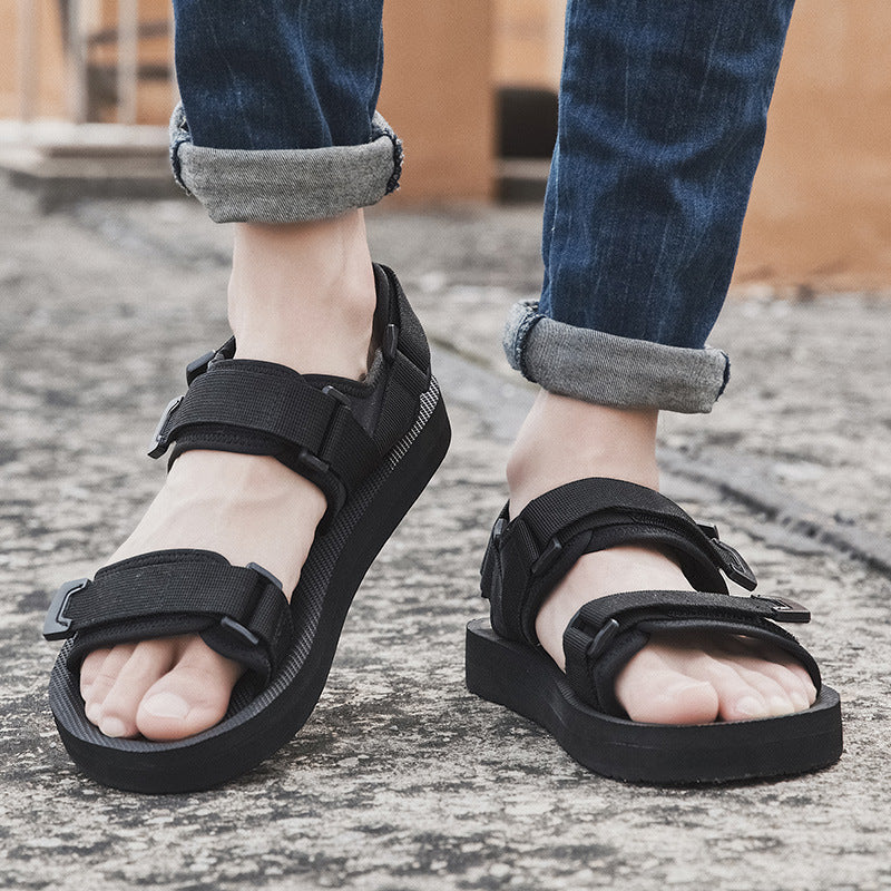 Extra-large Mens Sandals Summer Beach Shoes