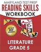 MARYLAND TEST PREP Reading Skills Workbook Literature Grade 5: Preparation for the MCAP English Language Arts Assessments - Paperback