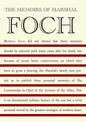 The Memoirs of Marshal Foch - Paperback