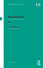 Baudrillard for Architects - Paperback