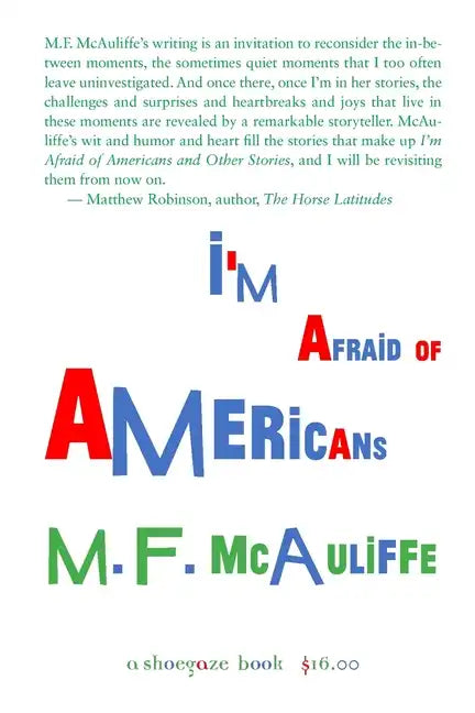 I'm Afraid of Americans - Paperback
