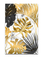 European Style Plant Gold Leaf Decorative Canvas Painting