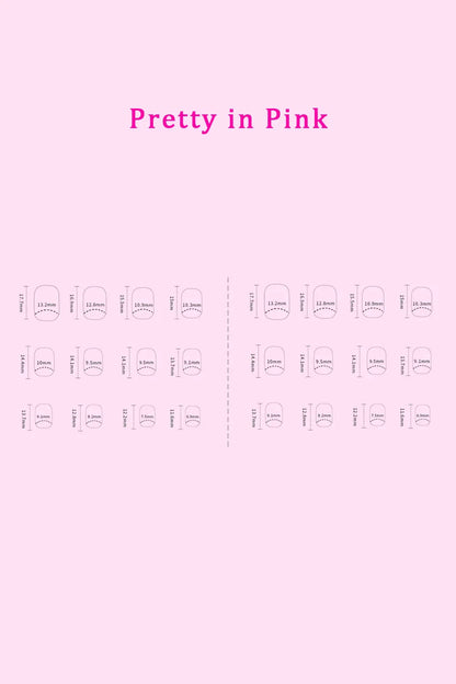 SO PINK BEAUTY Press On Nails 2 Packs