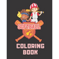 Softball Coloring Book: Perfect Softball Gift For Girls, Softball Lovers And Players Cute Coloring Pages For Kids Ages 4-6, 9-12 - Paperback