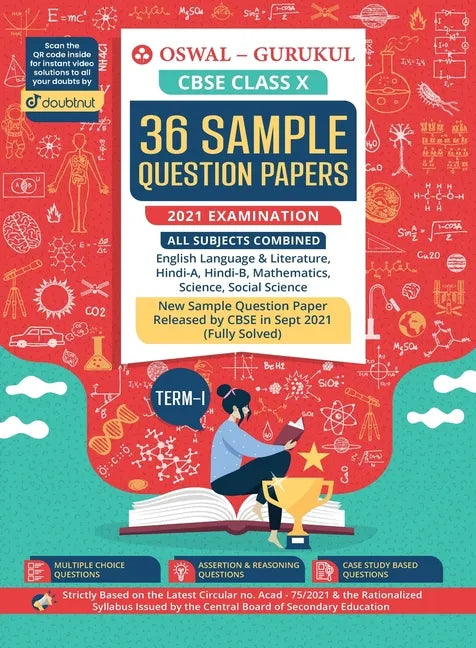 36 Sample Question Papers: CBSE Class 10 for Term 1 November 2021 Examination - Paperback