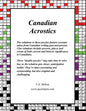 Canadian Acrostics - Paperback