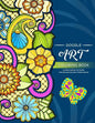 Doodle Art Coloring BOOKS: Flower and Animals Pattern - Paperback
