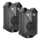 2 Pack Under Hood Ultrasonic Rodent Repeller Rodent Control Deterrent Chaser Blocker for Vehicle Indoor with Strobe Light 3 Power Supplies