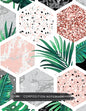 Composition Notebook: (8.5x11) Wide Ruled Lined Paper Journal (Octagon Pattern) (Notebook for Kids, Teens, Students, Adults) Back to School - Paperback
