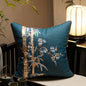 Beautiful Chinese Design Cotton Linen Pillowcase