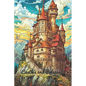 Castles and Palaces adult coloring book - Paperback