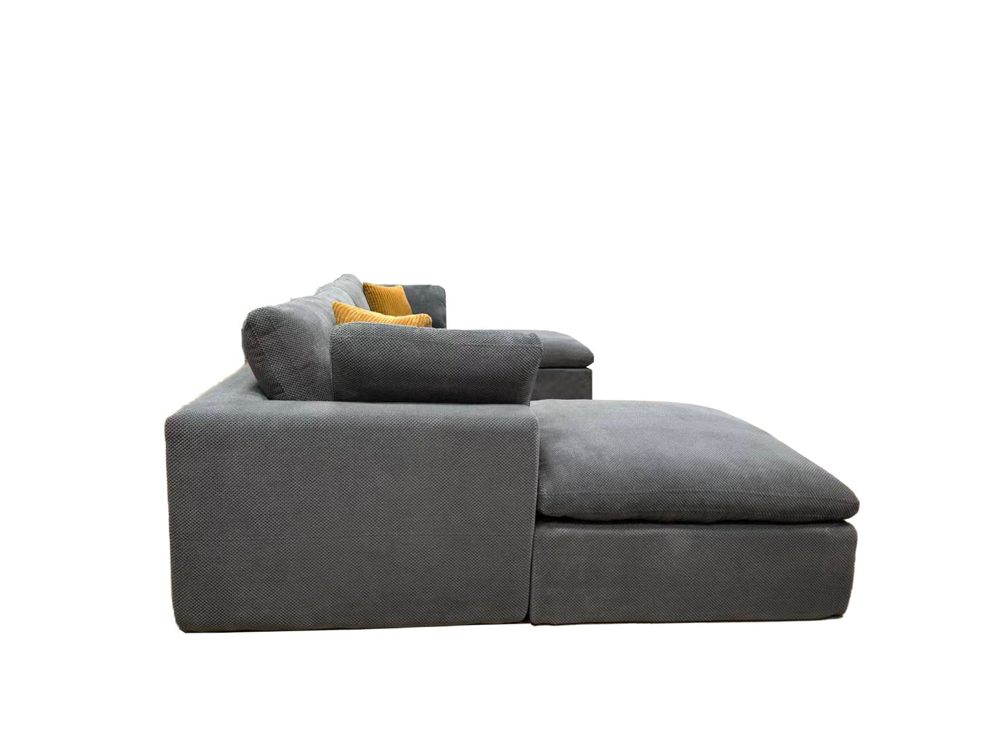Sectional Sofa Modular Polyester 6 Seat 160