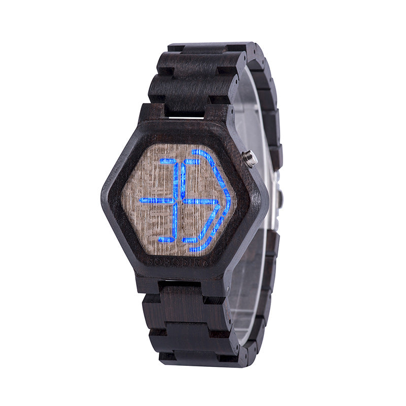 New BOBO BIRD Mens Wooden Watch