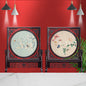 The Silk Mirror: Double-Sided Suzhou Embroidery Screen