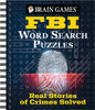 Brain Games - FBI Word Search Puzzles: Real Stories of Crimes Solved - Spiral