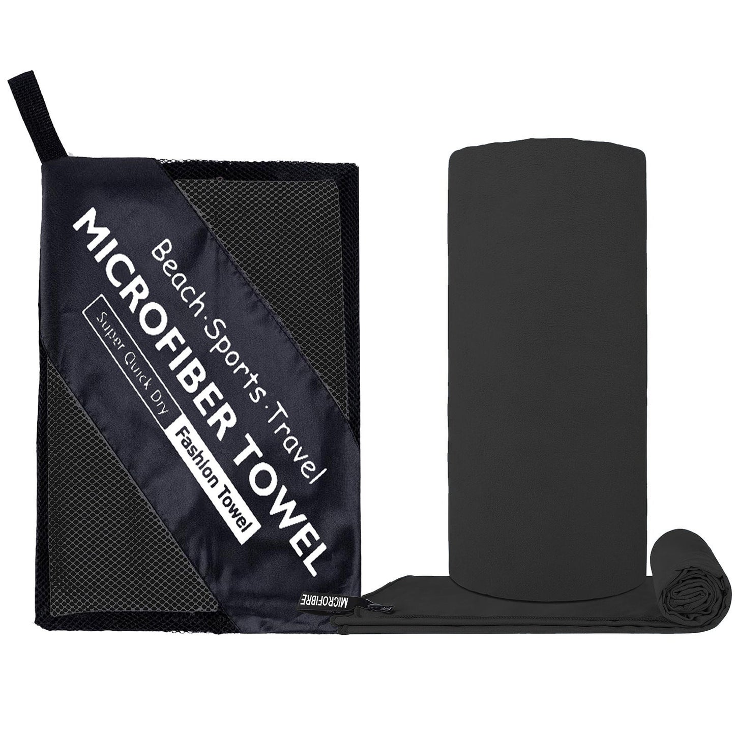 Double-sided Velvet Quick-drying Microfiber Portable Towel