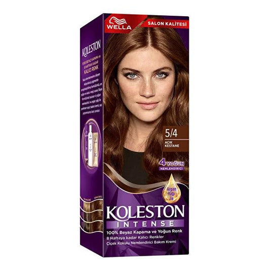 Wella Koleston Intense Hair Dye - Permanent Hair Color with Argan Oil for Long-Lasting Vibrant Results