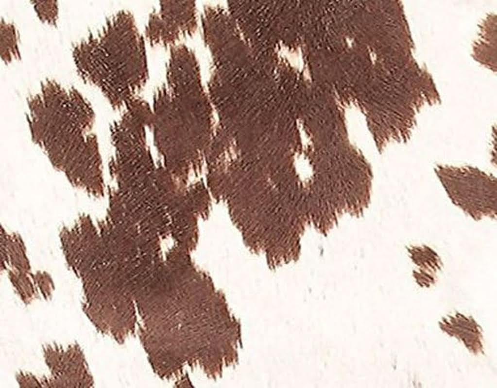 Stylish Cowhide Print Bar Stool with Comfortable Padded Seat