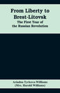 From Liberty to Brest-Litovsk: The first year of the Russian revolution - Paperback