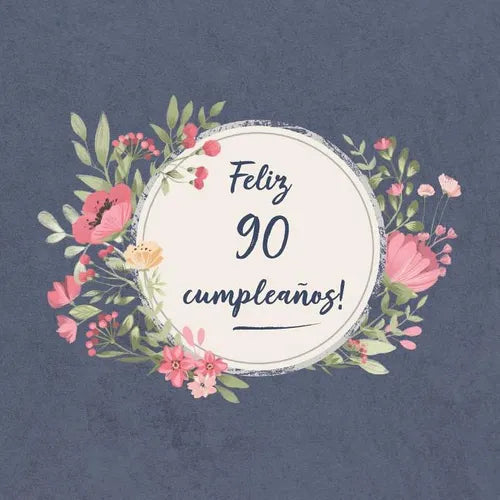 Feliz 90 Cumpleaños: El libro de firmas evento Libro De Visitas para Fiesta - Aniversario cumpleaños Feliz Cumple años - Ideas de regalos i - Paperback