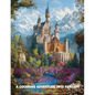 Magical Kingdom Coloring Book: A Coloring Adventure into Fantasy - Paperback