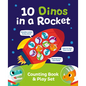 10 Dinos in a Rocket - Hardcover