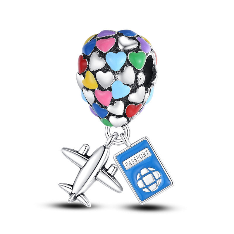 World Travel Series DIY Pendant Necklace And Bracelet Accessories