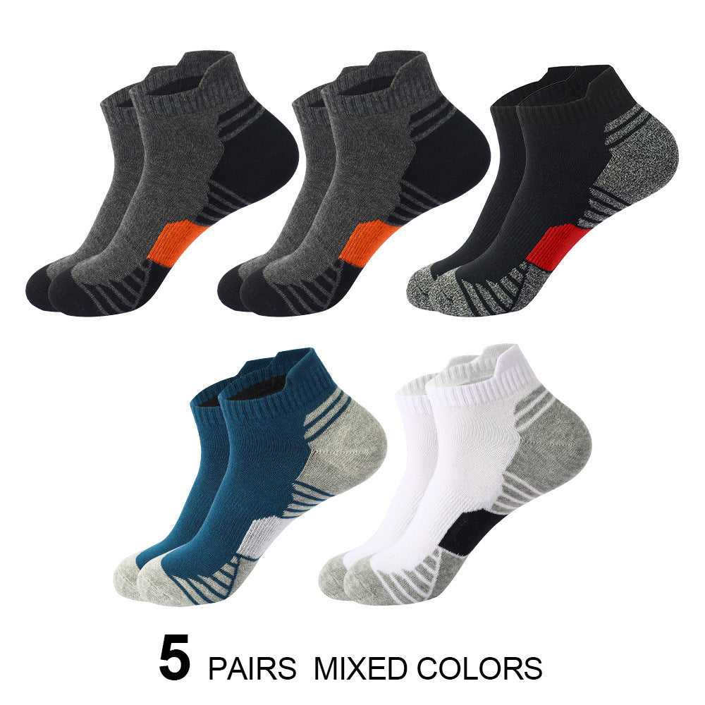 Mens Sweat-Absorbing Breathable Professional Sports Socks