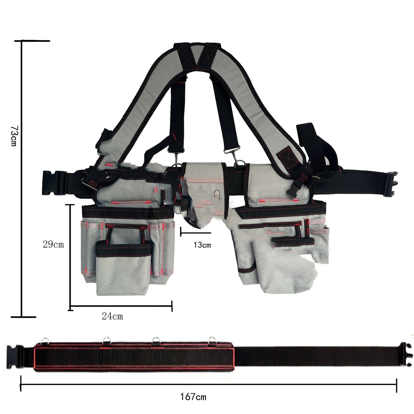 Multi-function Tool Waist Bag Strap Type