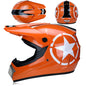 Youth Off-Road Motorcycle Helmet - [green] | Lightweight Motocross Full Face Shield for Dirt Bike & ATV