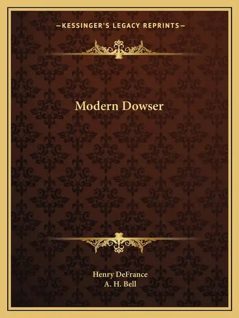 Modern Dowser - Paperback