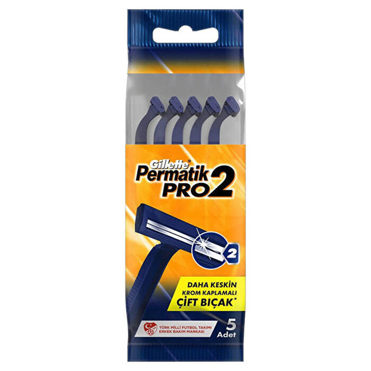 Gillette Performatic 2 Pro Disposable Razors - 5 Pack | Premium Quality