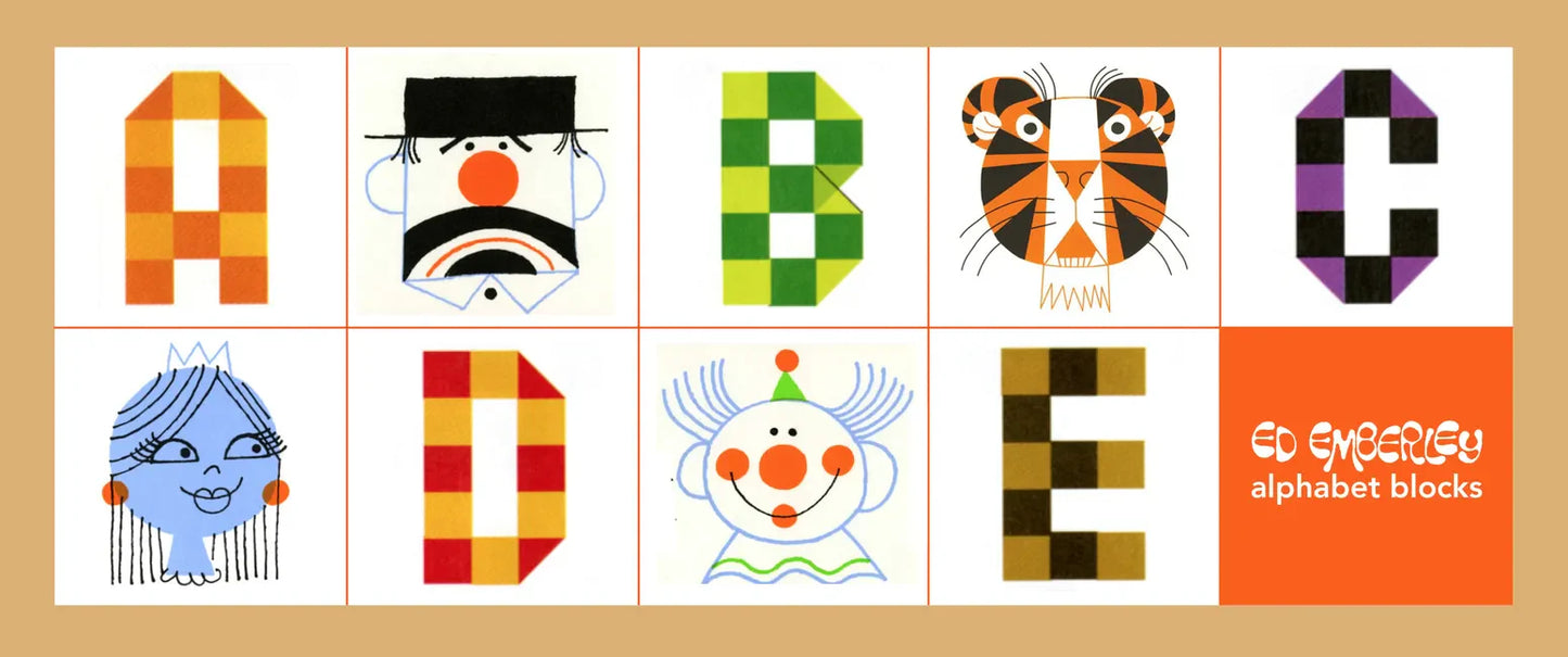 Ed Emberley Alphabet Blocks - Hardcover