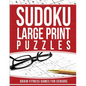 Sudoku Large Print Puzzles: Brain Fitness Games for Seniors - Paperback