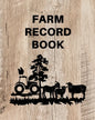 Farm Record Keeping Log Book: Farm Management Organizer, Journal Record Book, Income and Expense Tracker, Livestock Inventory Accounting Notebook, Equ - Paperback
