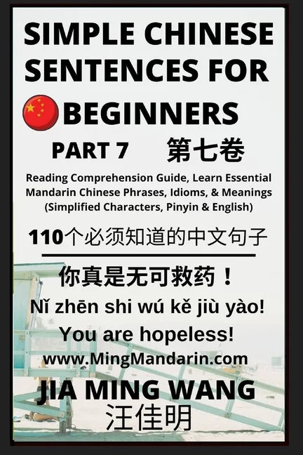 Simple Chinese Sentences for Beginners (Part 7) - Idioms and Phrases for Beginners (HSK All Levels) - Paperback
