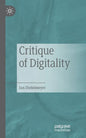 Critique of Digitality - Paperback