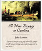 A New Voyage to Carolina - Paperback