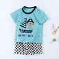 Boys And Girls Summer T-shirt Half Sleeve Suit Shorts Thin