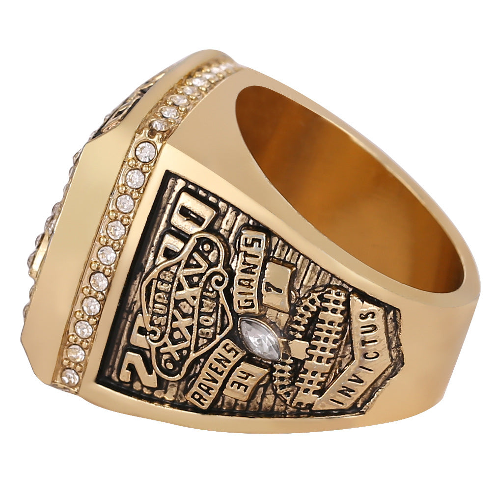 2001 & 2012 Baltimore Ravens  Super Bowl Championship Ring &Trophy Set