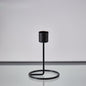 Iron Art Perforated Candlestick Table Decoration Candlelight Dinner Props