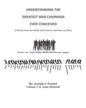 Understanding the Greatest War Campaign Ever Conceived: (Clarity from the Book of Proverbs and How to Win) - Paperback