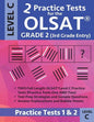 2 Practice Tests for the Olsat Grade 2 (3rd Grade Entry) Level C: Gifted and Talented Prep Grade 2 for Otis Lennon School Ability Test - Paperback